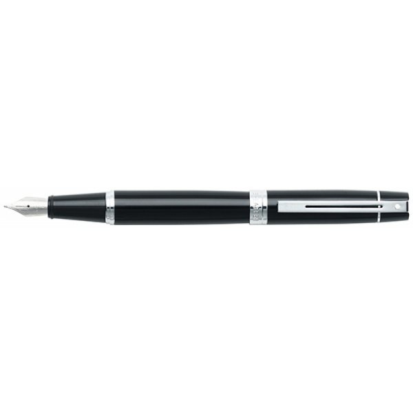 Pióro wieczne SHEAFFER 300 (9312), czarne/chromowane