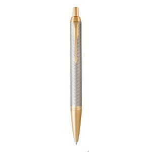 Długopis (niebieski wkład) PARKER IM PREMIUM WARM GREY GT 1931687, giftbox