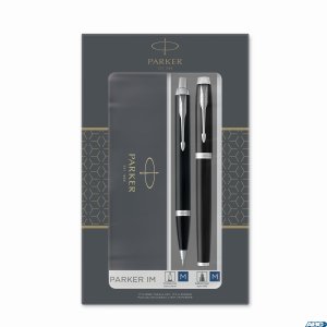 Zestaw IM BLACK CT_(Długopis  +  Pióro wieczne) PARKER 2093215