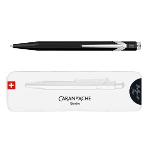 Długopis CARAN D'ACHE 849 Pop Line Fluo, M, w pudełku, czarny