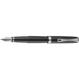 Pióro wieczne DIPLOMAT Excellence A2, F, czarne / srebrne