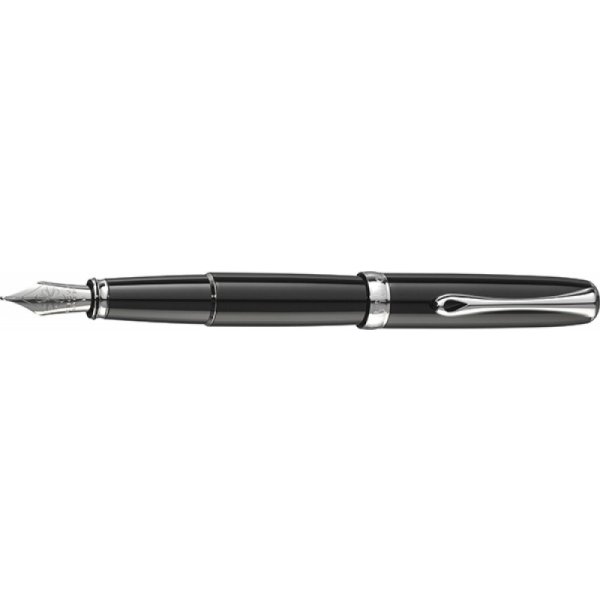 Pióro wieczne DIPLOMAT Excellence A2, F, czarne/srebrne