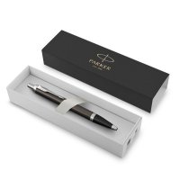 Długopis (niebieski) PARKER IM DARK ESPRESSO CT 1931671, giftbox