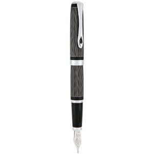 Pióro wieczne DIPLOMAT, M, Excellence A  +  Wave Guilloche, czarne