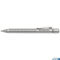 Długopis GRIP 2011 srebrny FABER-CASTELL 144111 FC