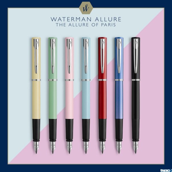 Pióro wieczne (F) ALLURE CZARNY WATERMAN 2068196