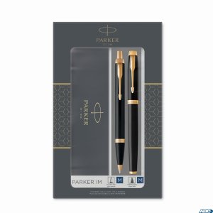 Zestaw IM BLACK GT (Długopis  +  Pióro wieczne) PARKER 2093216