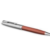 Długopis SAND BLASTED METAL ORANGE PARKER 2169361, giftbox