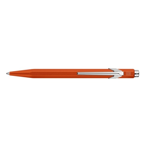 Długopis CARAN D'ACHE 849 Colormat-X, M, pomarańczowy
