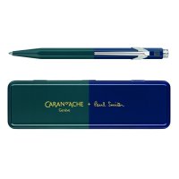 Długopis CARAN D'ACHE 849 Paul Smith Edycja 4, M, w pudełku, Green/Navy