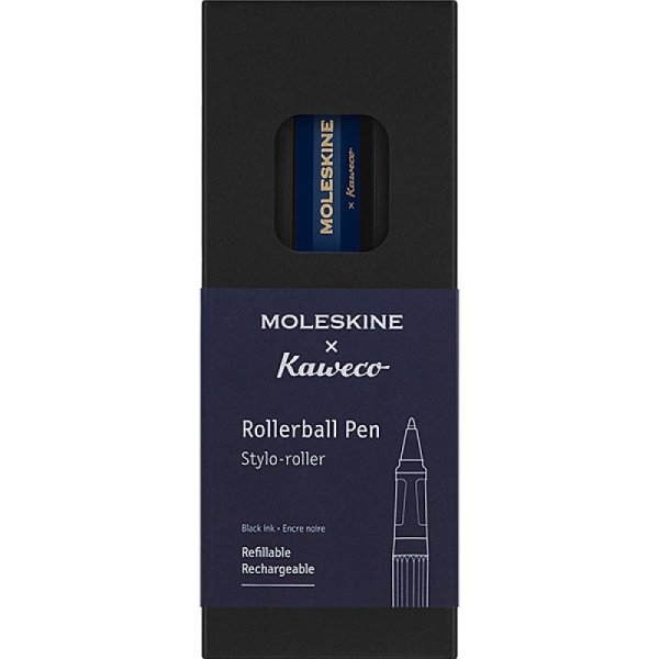 KAWECO X MOLESKINE pióro kulkowe, niebieskie