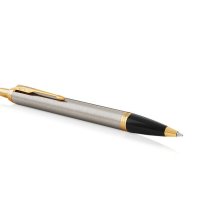 Długopis (niebieski) PARKER IM BRUSHED METAL GT 1931670, giftbox