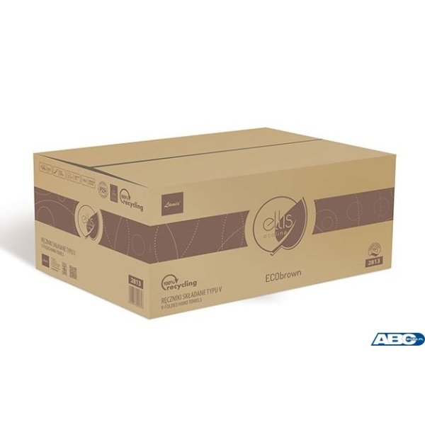 Ręcznik składany typu V Ecobrown 3000 ECOLINE ELLIS 2813