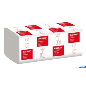 Ręczniki składane KATRIN CLASSIC Zig Zag, ZZ, 20x200, Handy Pack, 35298, opakowanie: 20 owijek