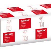 Ręczniki składane KATRIN CLASSIC Zig Zag, ZZ, 20x200, Handy Pack, 35298, opakowanie: 20 owijek