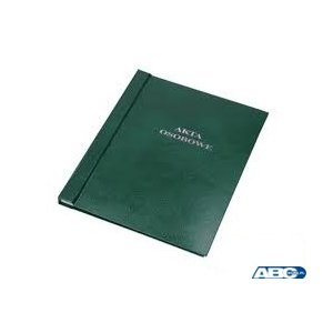 Teczka do akt.osobowych oklejane zielone BARBARA  1822002