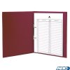 Teczka do akt osobowych 2 ringi Bordo TD-12-06 BIURFOL