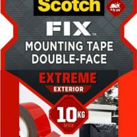 Taśma montażowa SCOTCH®, dwustronna, do ekstremalnych zastosowań, 19mm x 1,5m, czarna
