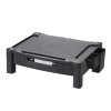 Podstawka pod monitor Q-Connect, 43,4x33,6cm, z regulacją wysokości, czarna