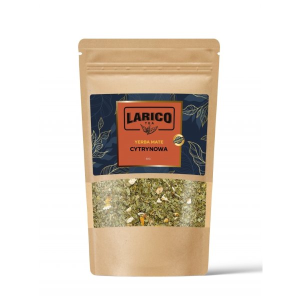 Yerba mate LARICO Tea, cytrynowa, 50g