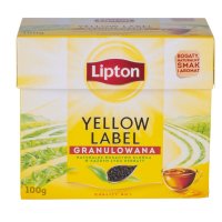 Herbata LIPTON czarna, granulowana, 100g