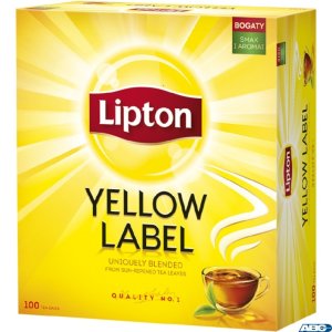 Herbata LIPTON YELLOW LABEL 100 torebek 2g POL