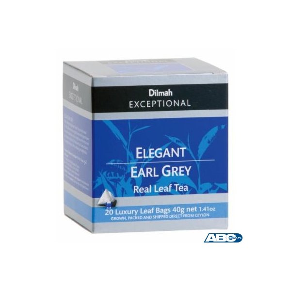 Herbata DILMAH PIRAMID Exceptional EARL GREY 20t czarna