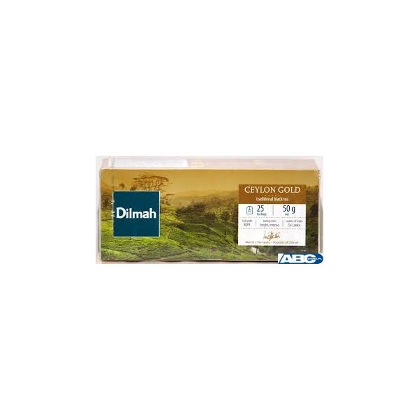 Herbata DILMAH CEYLON GOLD 25szt x2g saszetki czarna