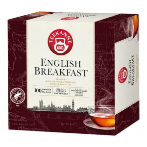 Herbata TEEKANNE English Breakfast, 100 torebek