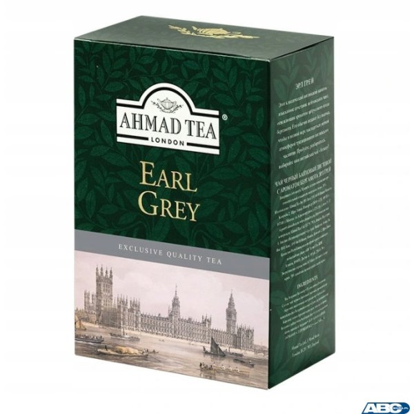 Herbata AHMAD EARL GREY liściasta czarna 100g