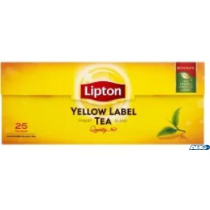 Herbata LIPTON YELLOW LABEL 25 torebek