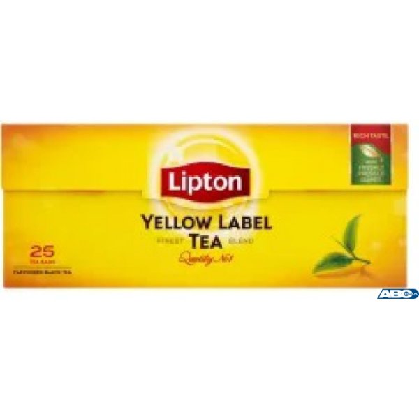 Herbata LIPTON YELLOW LABEL 25 torebek