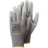 Rękawice RS ULTRA TEC GREY, dziane, rozm.6, szare
