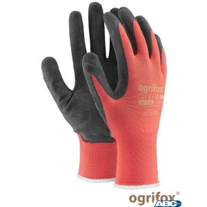 Rękawice powlekane nylonowo-lateksowe L - 9 OGRIFOX OX-LATEKS CB 9