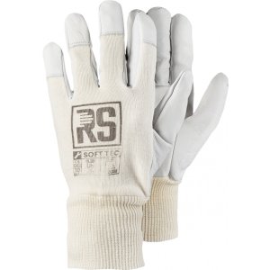 Rękawice RS SOFT TEC, monterskie, rozm.8, białe