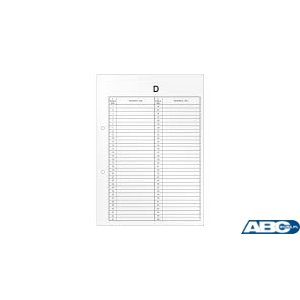Przekładki do akt osobowych D BIURFOL DRU-055D
