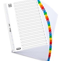 Przekładki kartonowe MYLAR A4, kolorowe 1-31 OXFORD 100204620