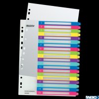 Przekładki plastikowe LEITZ WOW 1-20 12450000 do zadruku