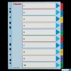 Przekładki kartonowe MYLAR A4 MAXI 1-10 ESSELTE 100208