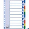 Przekładki plastikowe z PP A4 ESSELTE 10 kart 15261