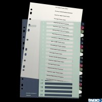 Przekładki plast. do nadruku tekstu na kartę, Leitz Style, 1-20 12390000