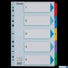 Przekładki kartonowe MYLAR A4 1-5 100160 białe ESSELTE