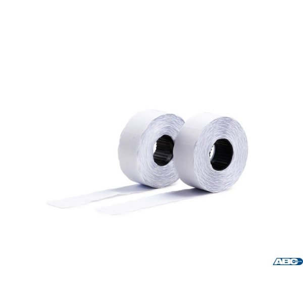 Taśma do metkownicy 1rzędowa 26x12mm fala biała