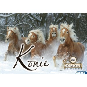 Terminarz Domowy 200x218mm 2025 - Konie Michalczyk i Prokop TW-10-6