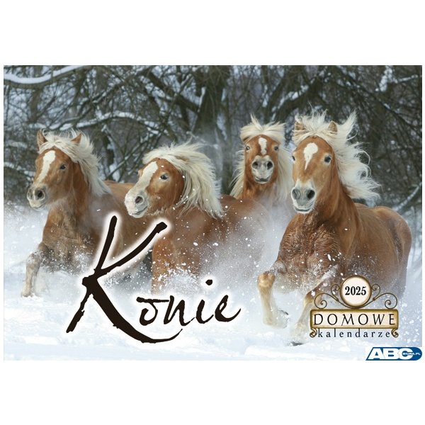 Terminarz Domowy 200x218mm 2025 - Konie Michalczyk i Prokop TW-10-6