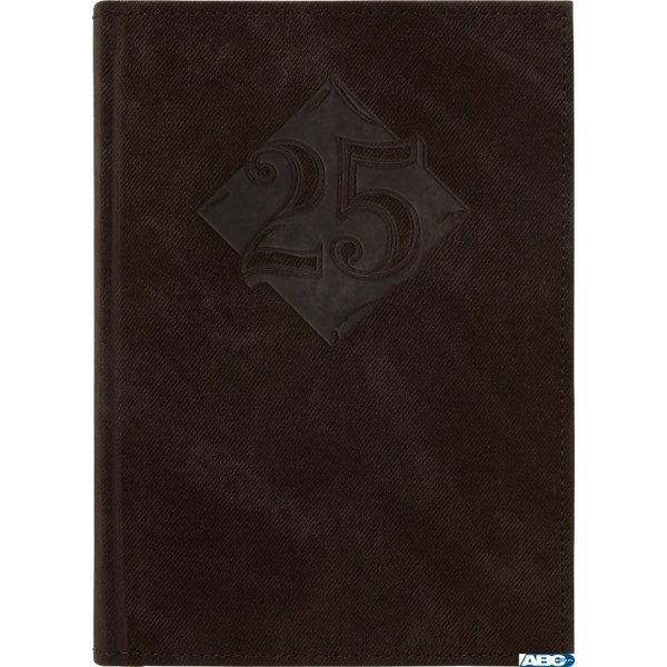 Kalendarz B-5 NOTE książkowy (NT2), 20 - brąz marella 2025 TELEGRAPH