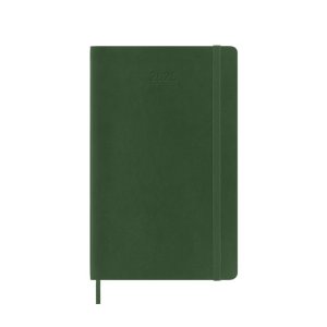 Kalendarz tygodniowy MOLESKINE 2025, 12M, L, miękka oprawa, 13x21cm, myrtle green
