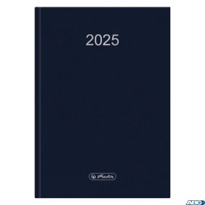 Kalendarz Dzienny Szefa A5 Granat 2025 Herlitz 9501629