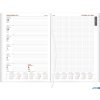 Kalendarz Vivella B5 Tygodniowy z notesem 216 B5TNB czarny 2025 WOKÓŁ NAS