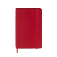 Kalendarz tygodniowy MOLESKINE 2025, 12M, P, miękka oprawa, 9x14cm, scarlet red